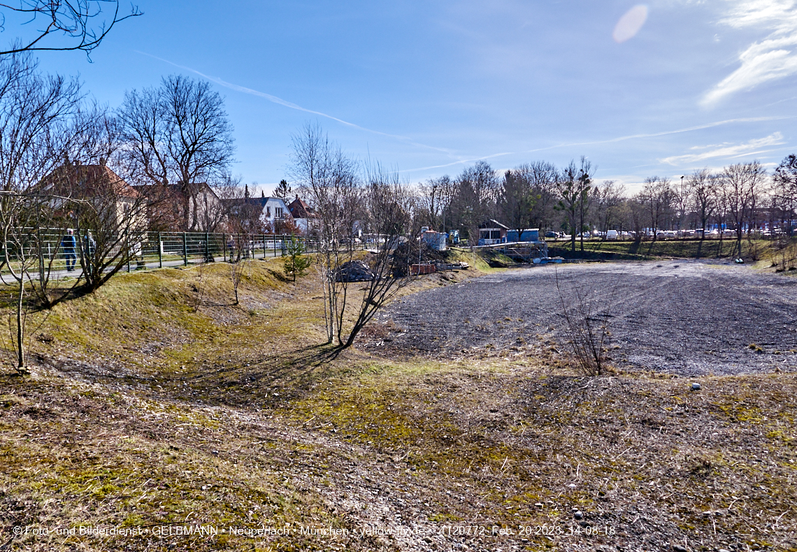 20.20.2023 - der 'verschwundene' Hachinger Bach in Berg am Laim